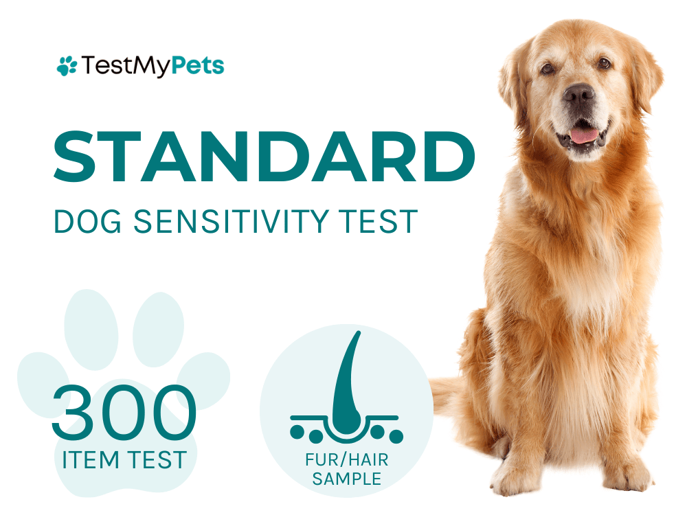 Test My Pets Standard dog test: 300 items from a fur or hair sample